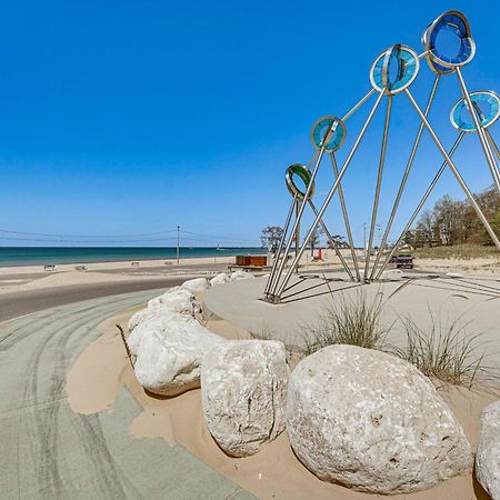 Walk To Beach Lake Michigan Getaway! Muskegon Esterno foto